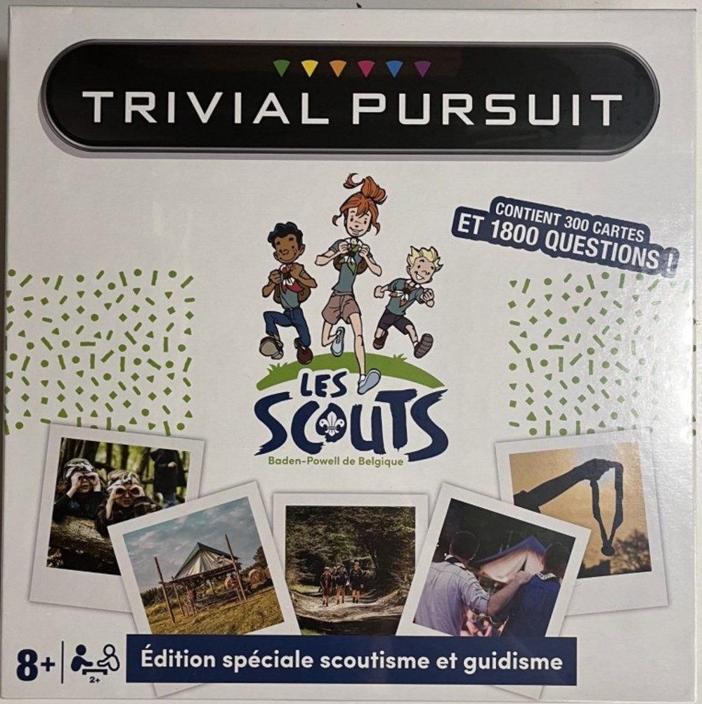 2022 -??- Trivial Pursuit édition les Scouts - complet jeux de societe jouets 2022 trivial pursuit edition les scouts complet