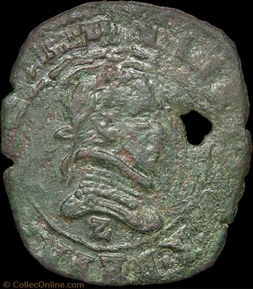 monnaie france royale cgkl 140 b henri iii double tournois 1586 z dauphine