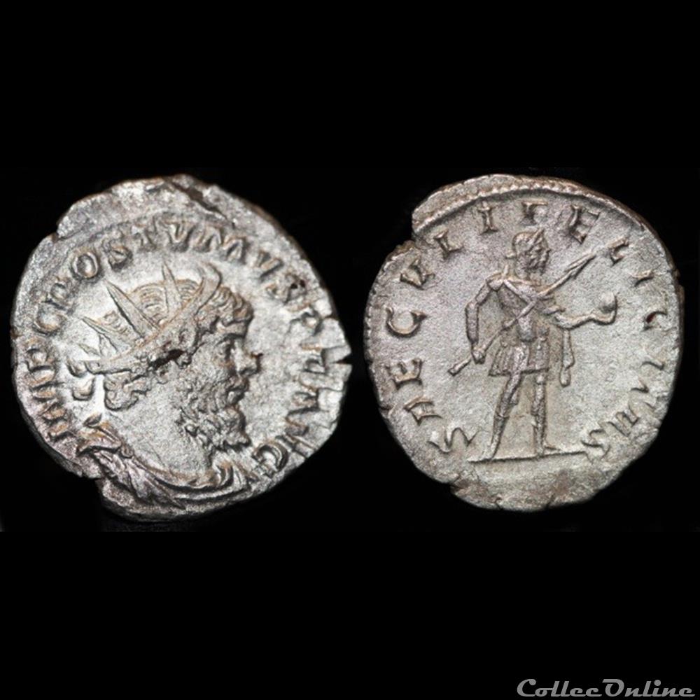 monnaie antique romaine antoninien de postume