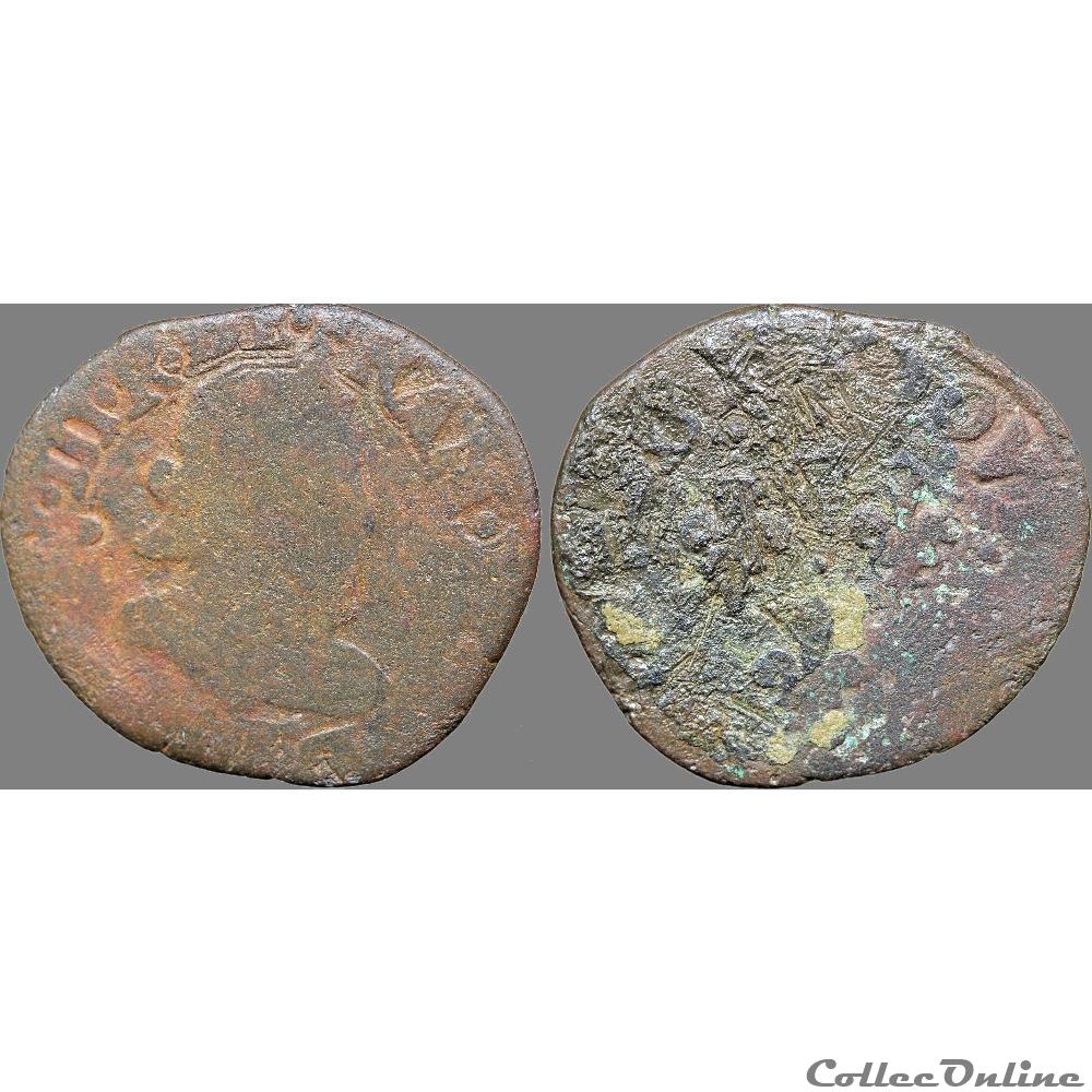 monnaie france royale cgkl 72 henri iii double tournois 158 t nantes