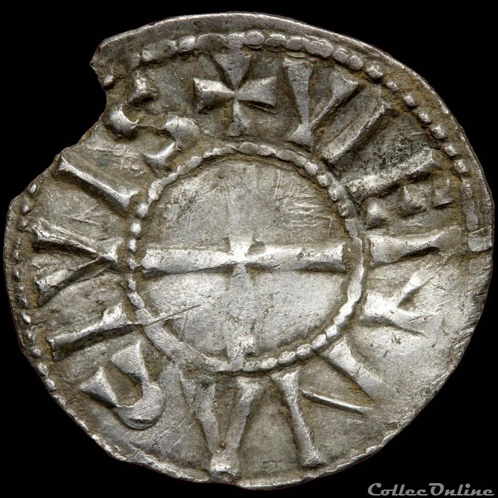 Boson (879-887) - Obole - Vienne 2 monnaie france carolingienne boson 879 887 obole vienne