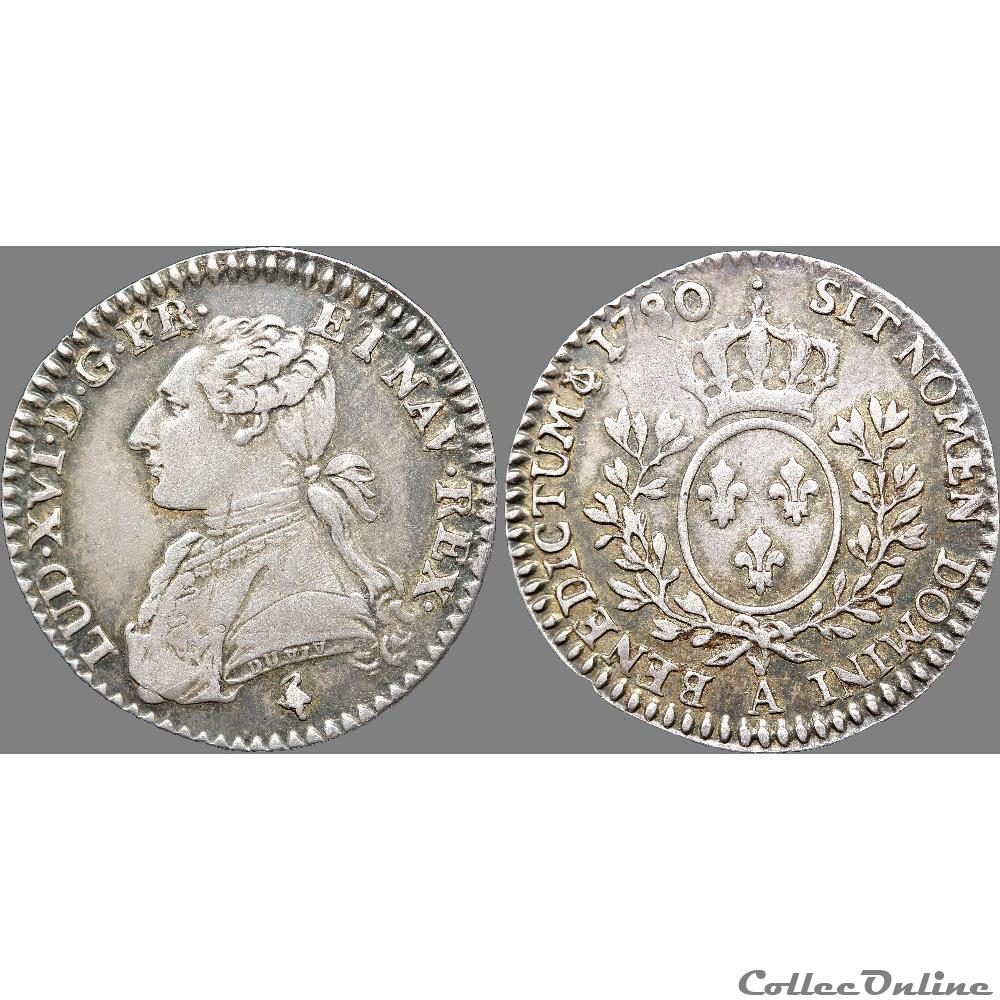 Louis XVI - Dixième d'écu aux branches d'olivier - 1780/79 A Paris 3 monnaie france royale louis xvi dixieme ecu aux branches olivier 1780 79 a paris