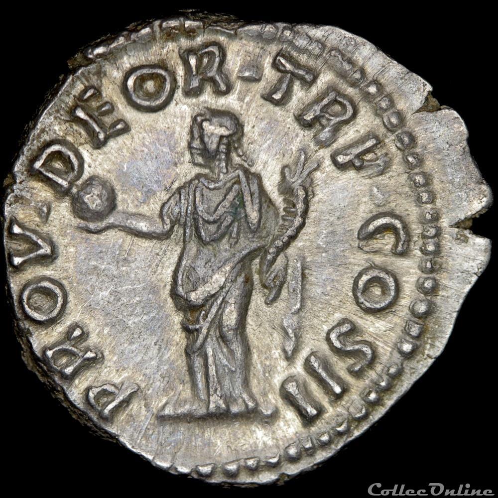 monnaie antique av jc ap romaine lucius verus 161 169 denier providentia