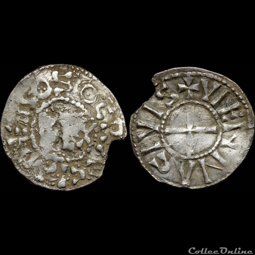 Boson (879-887) - Obole - Vienne 3 monnaie france carolingienne boson 879 887 obole vienne