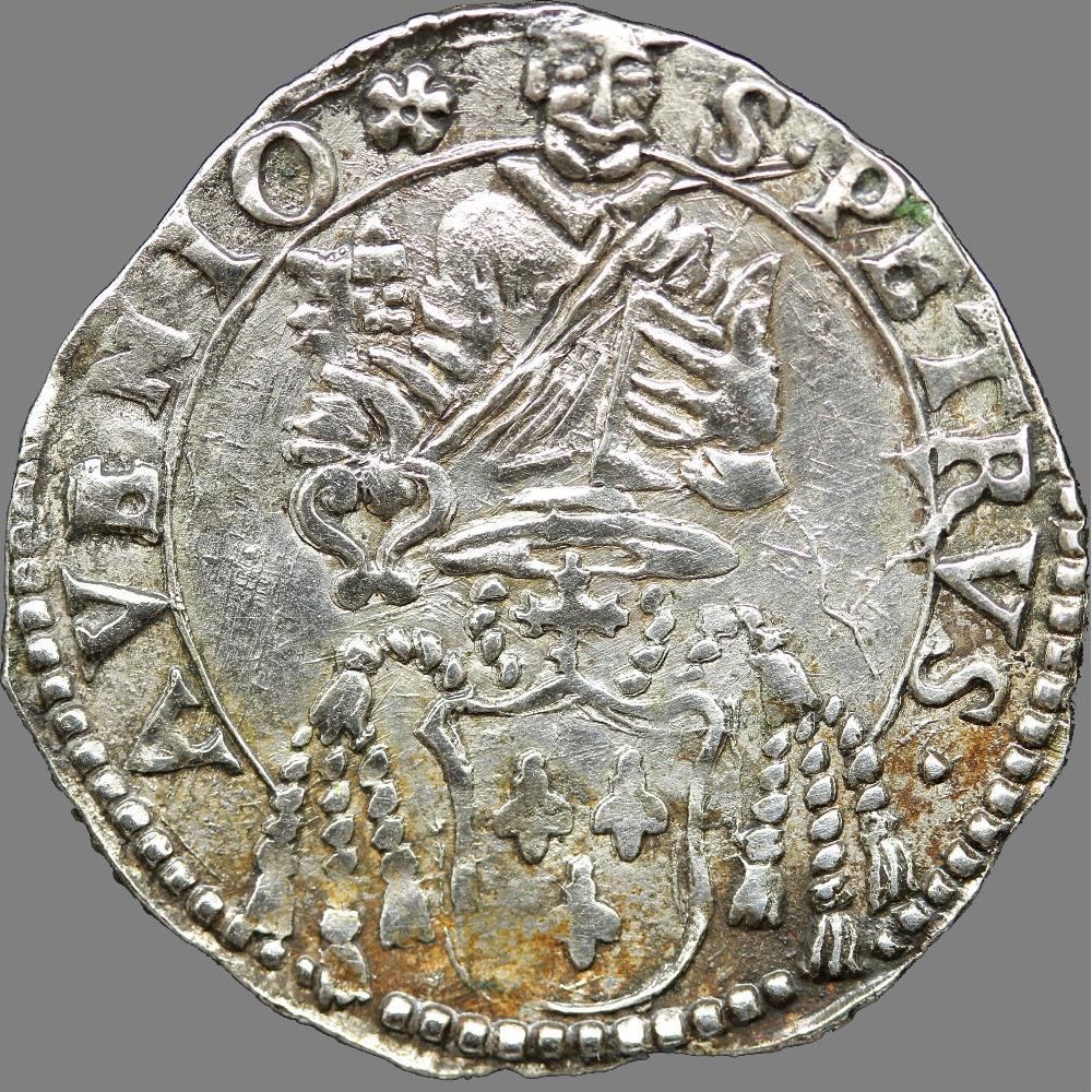 Comtat Venaissin - Urbain VIII - Barberin 1628 (Avignon) 2 monnaie france feodale comtat venaissin urbain viii barberin 1628 avignon