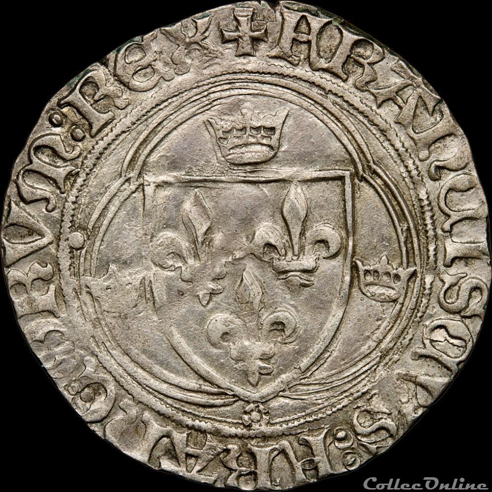 François Ier (1515-1547) - Grand blanc - Paris monnaie france royale francois ier 1515 1547 grand blanc paris