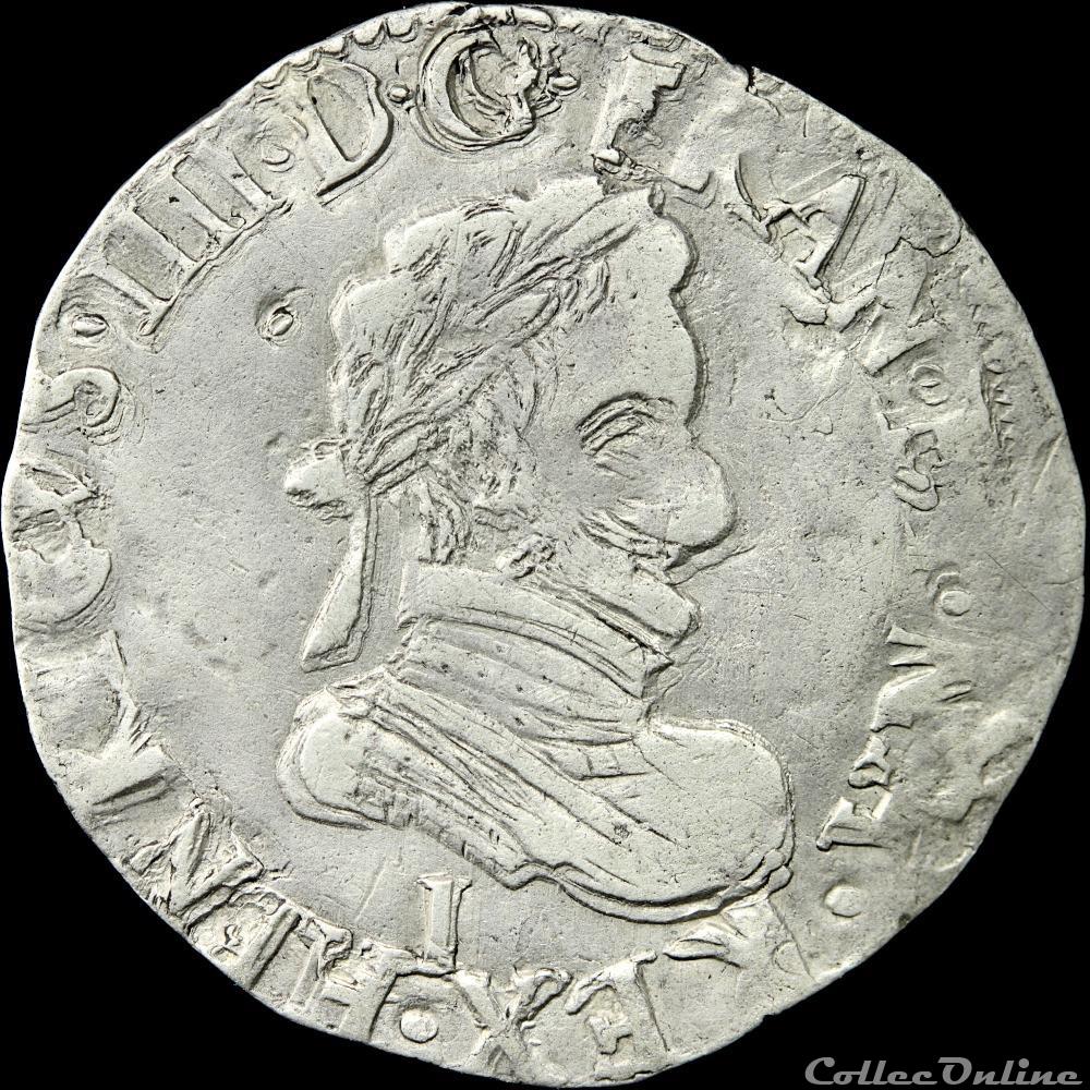 Henri IV (1589-1610) - Quart de franc - 1603 I Limoges monnaies europe medievale france royales henri iv 1589 1610 quart de franc 1603 i limoges