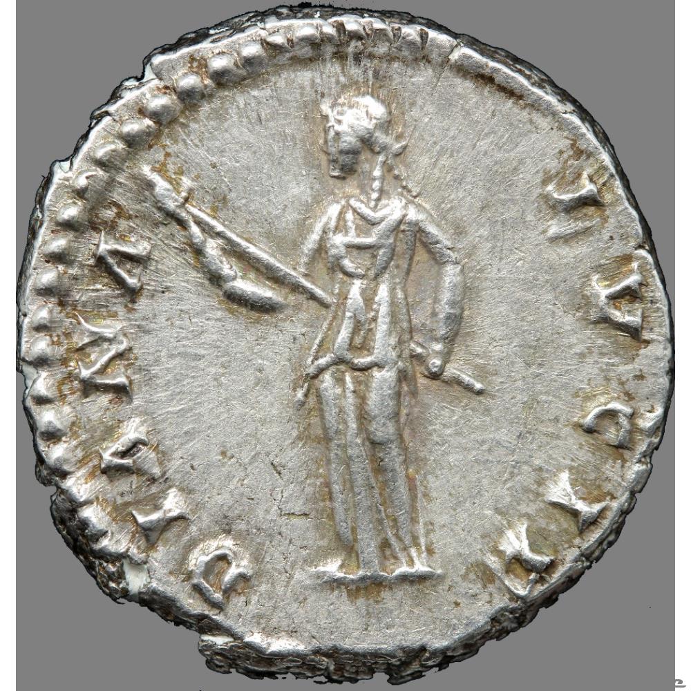 Faustine - Denier - 2 monnaie antique romaine faustine denier