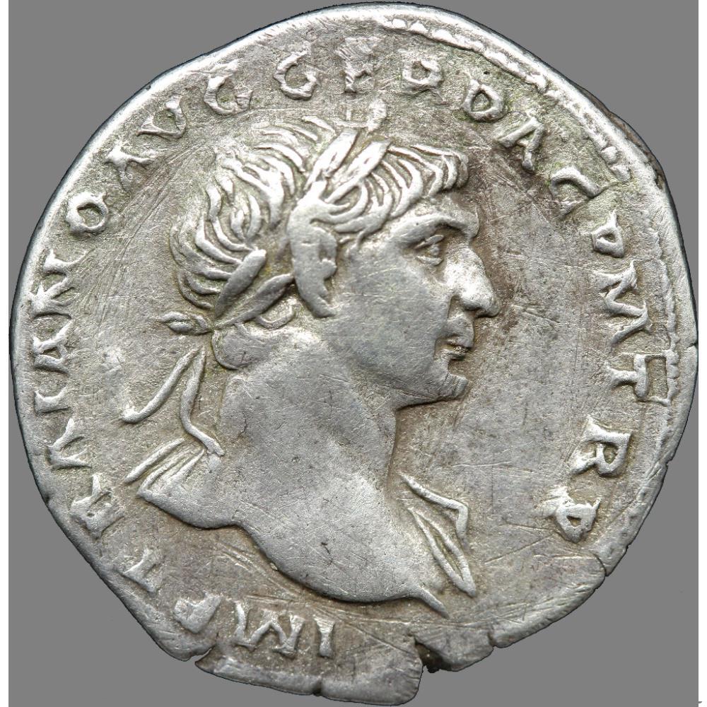 Trajan (98-117) - Denier - monnaie antique romaine trajan 98 117 denier