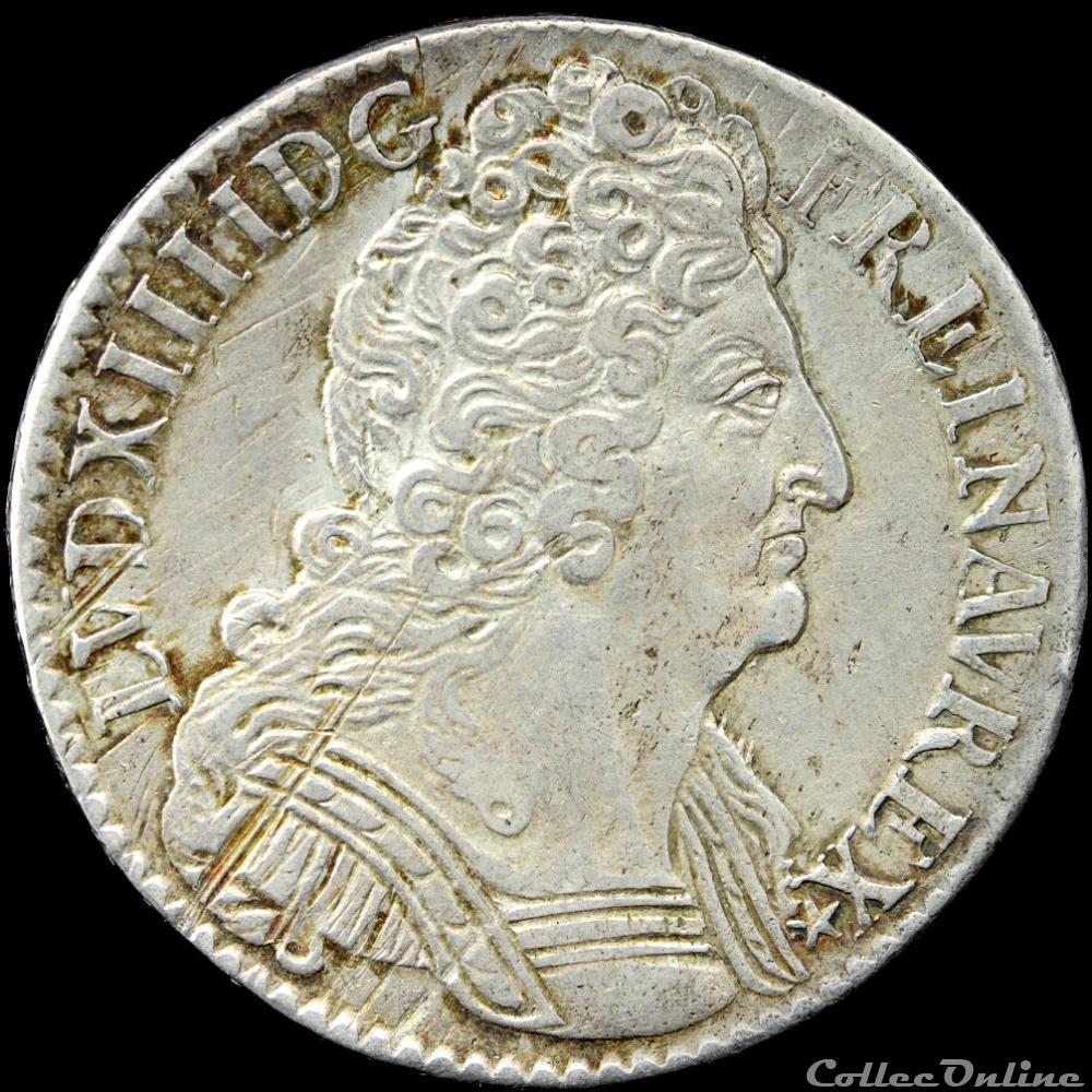 Louis XIV - Demi écu - 1710 A Paris monnaie france royale louis xiv demi ecu 1710 a paris