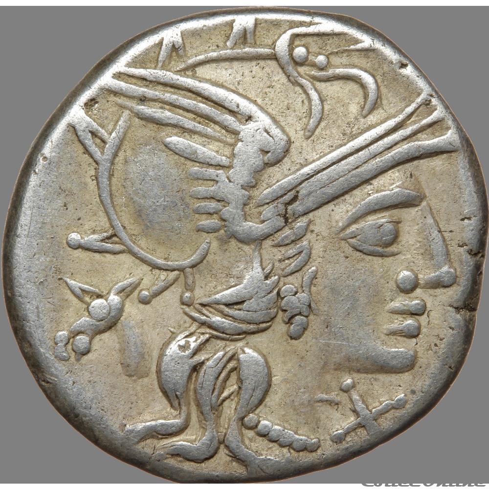 Gens Junia - Denier - Marcus Junius Silanus (c.174 av. J.C) monnaie antique romaine gens junia denier marcus junius silanus c 174 av j c