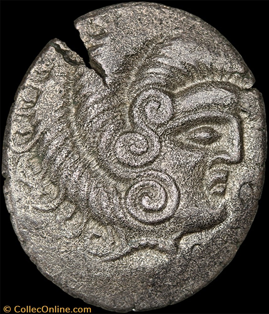 monnaie antique av jc ap gauloise coriosolites statere