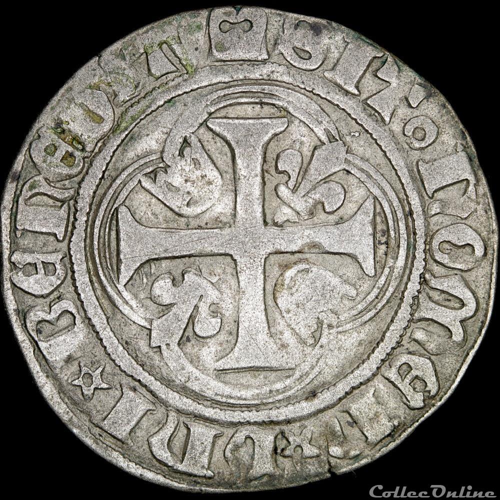 Charles VII (1422-1461) - Blanc - Dijon 2 monnaie france royale charles vii 1422 1461 blanc dijon