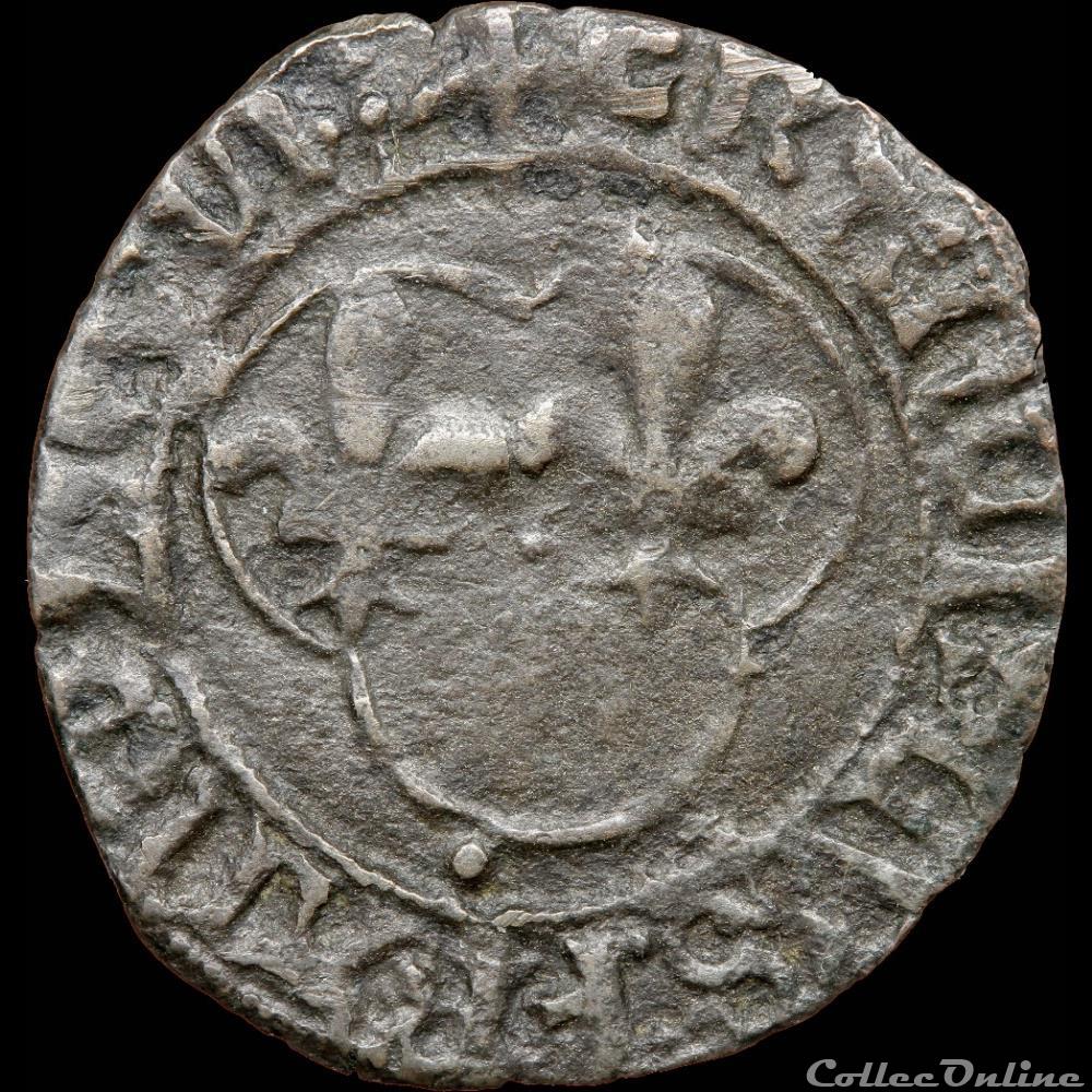 François Ier (1515-1547) - Denier tournois - Lyon monnaie france royale francois ier 1515 1547 denier tournois lyon