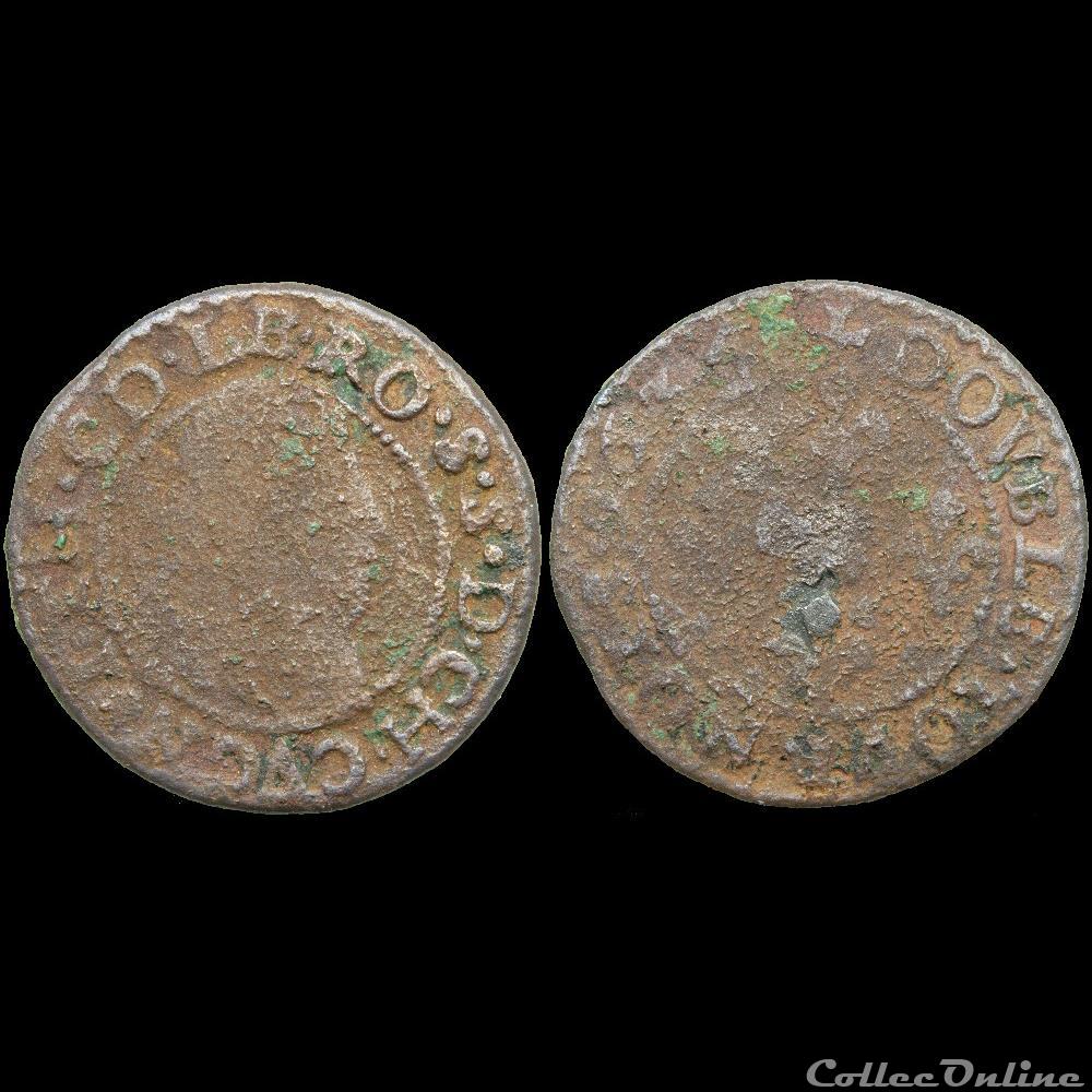 CGKL 676 - Cugnon - Jean-Théodore - 1634 - légende a1 3 monnaie france feodale cgkl 676 cugnon jean theodore 1634 legende a1