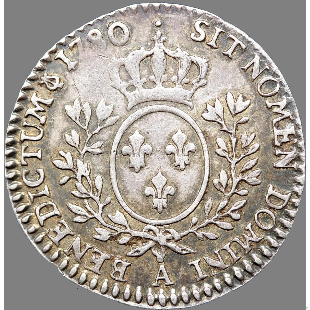 Louis XVI - Dixième d'écu aux branches d'olivier - 1780/79 A Paris 2 monnaie france royale louis xvi dixieme ecu aux branches olivier 1780 79 a paris