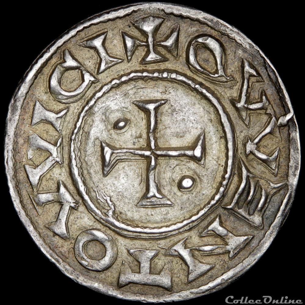 Charles II le Chauve (843-877) - Denier - Quentovic 2 monnaies europe medievale france carolingiennes charles ii le chauve 843 877 denier quentovic