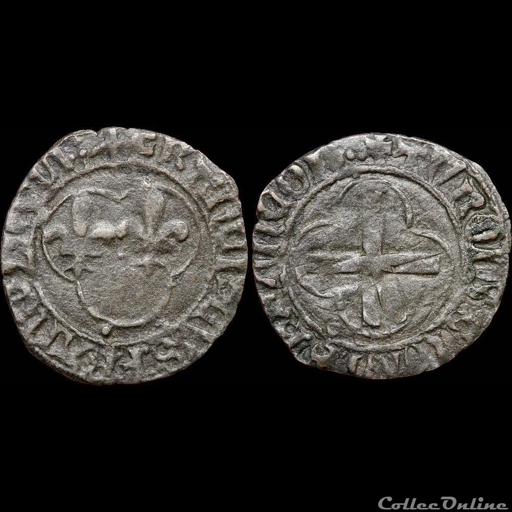 François Ier (1515-1547) - Denier tournois - Lyon 3 monnaie france royale francois ier 1515 1547 denier tournois lyon
