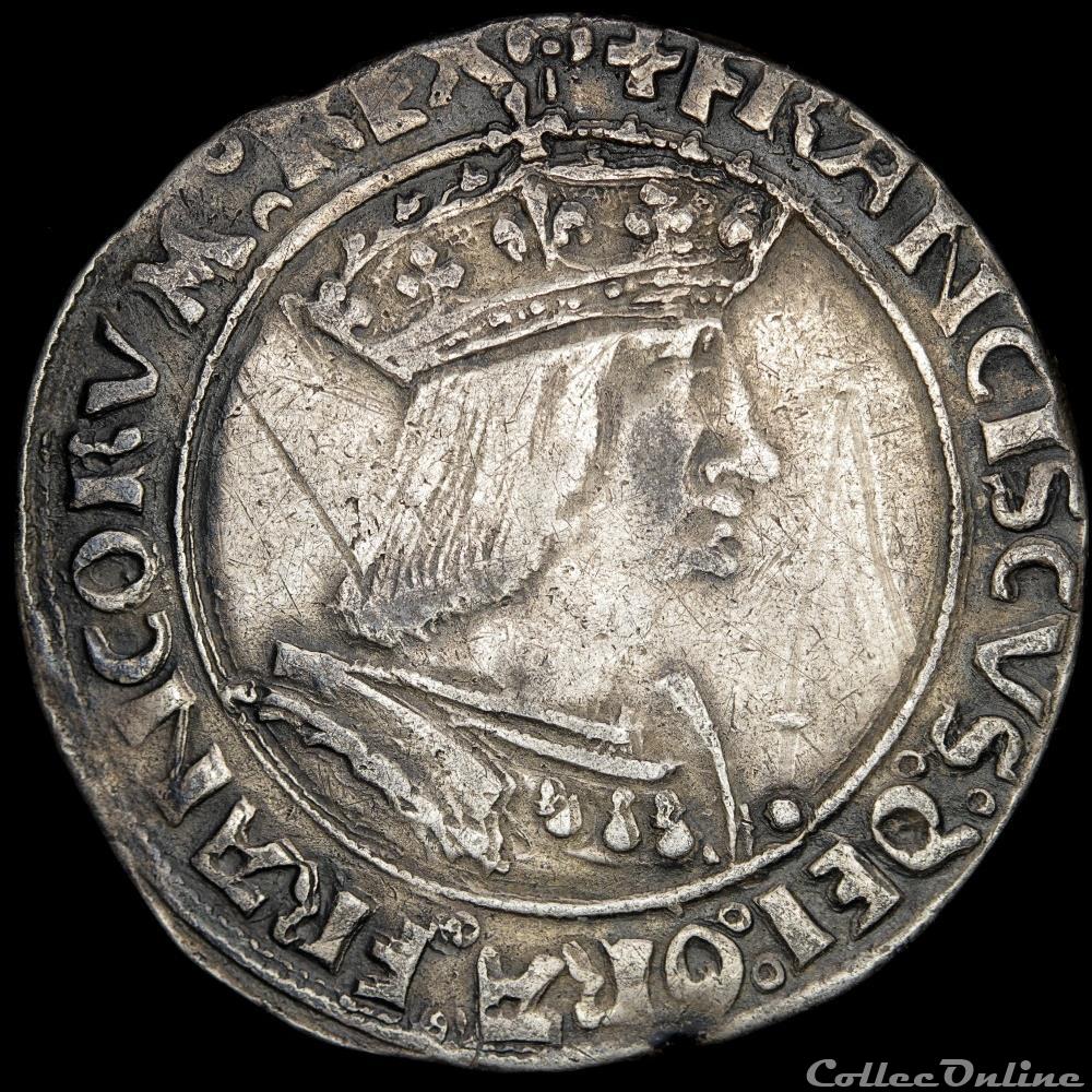 François Ier (1515-1547) - Teston - Lyon monnaie france royale francois ier 1515 1547 teston lyon