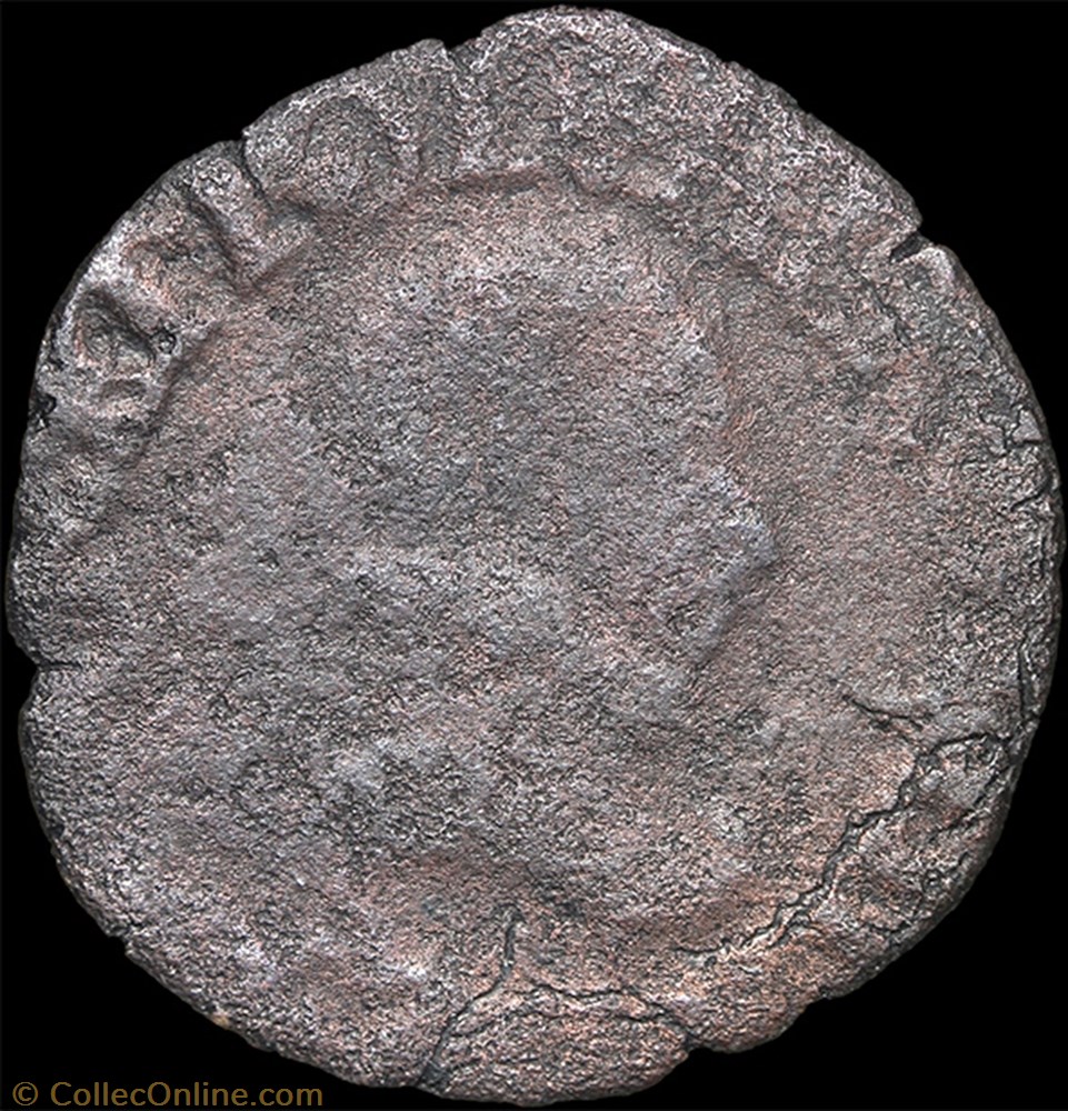 CGKL 136 - Henri III - Denier tournois date illisible S Troyes 2 monnaie france royale cgkl 136 henri iii denier tournois date illisible s troyes