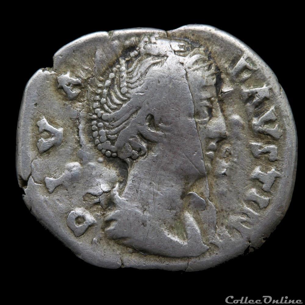 Faustine Mère - Denier - AVGVSTA monnaie antique romaine faustine mere denier avgvsta