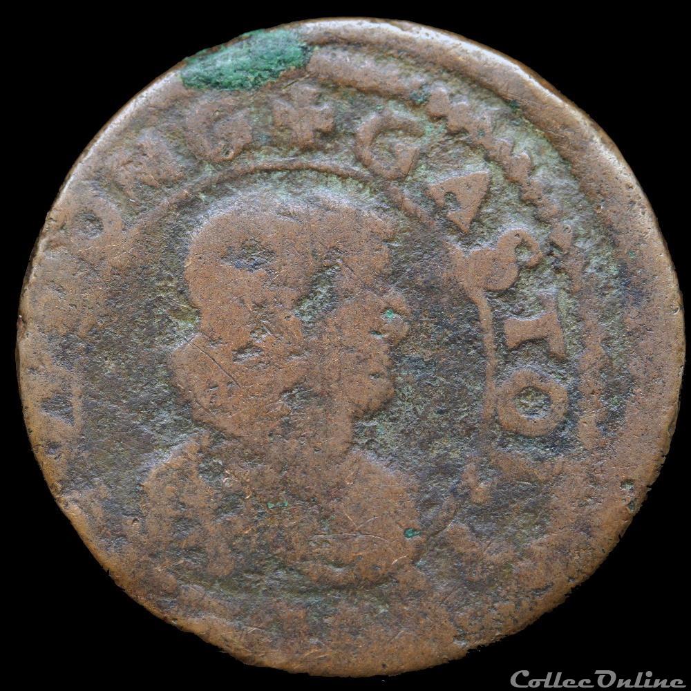 CGKL 752 - Dombes - Gaston d'Orléans (1627-1650) - Double tournois 1641 monnaie france feodale cgkl 752 dombes gaston orleans 1627 1650 double tournois 1641