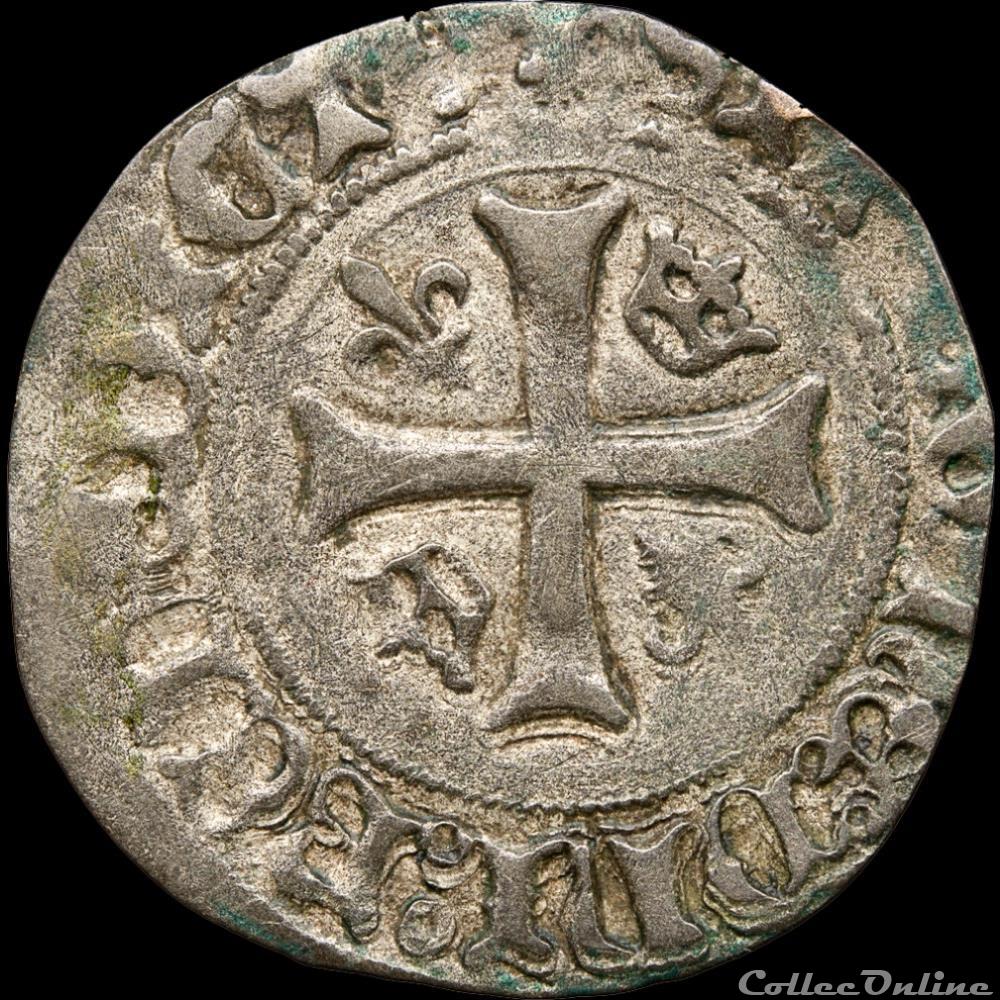 Louis XI (1461-1483) - Liard au dauphin - Paris 2 monnaie france royale louis xi 1461 1483 liard au dauphin paris