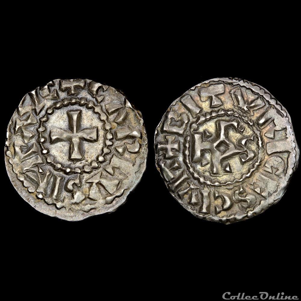 Charles II le Chauve (843-877) - Obole - Bourges 3 monnaie france carolingienne charles ii le chauve 843 877 obole bourges