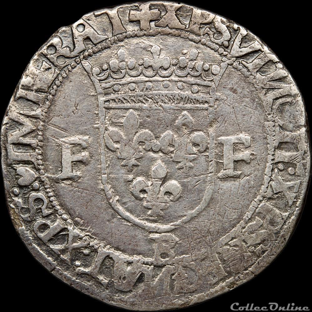 François Ier (1515-1547) - Faux teston - Rouen 2 monnaie france royale francois ier 1515 1547 faux teston rouen