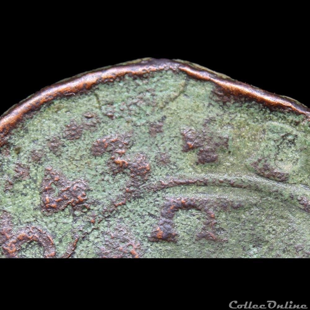 CGKL 752 - Dombes - Gaston d'Orléans (1627-1650) - Double tournois 1643 5 monnaie france feodale cgkl 752 dombes gaston orleans 1627 1650 double tournois 1643