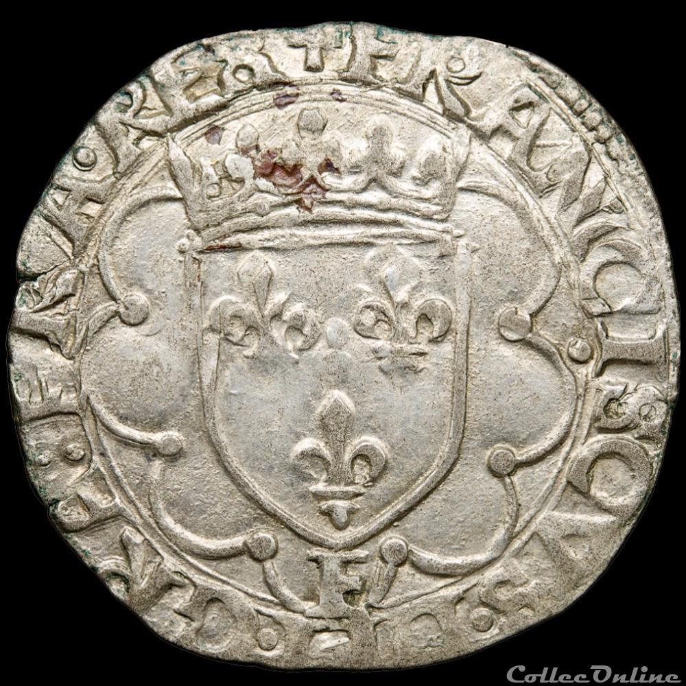 monnaie france royale francois ier 1515 1547 douzain tours