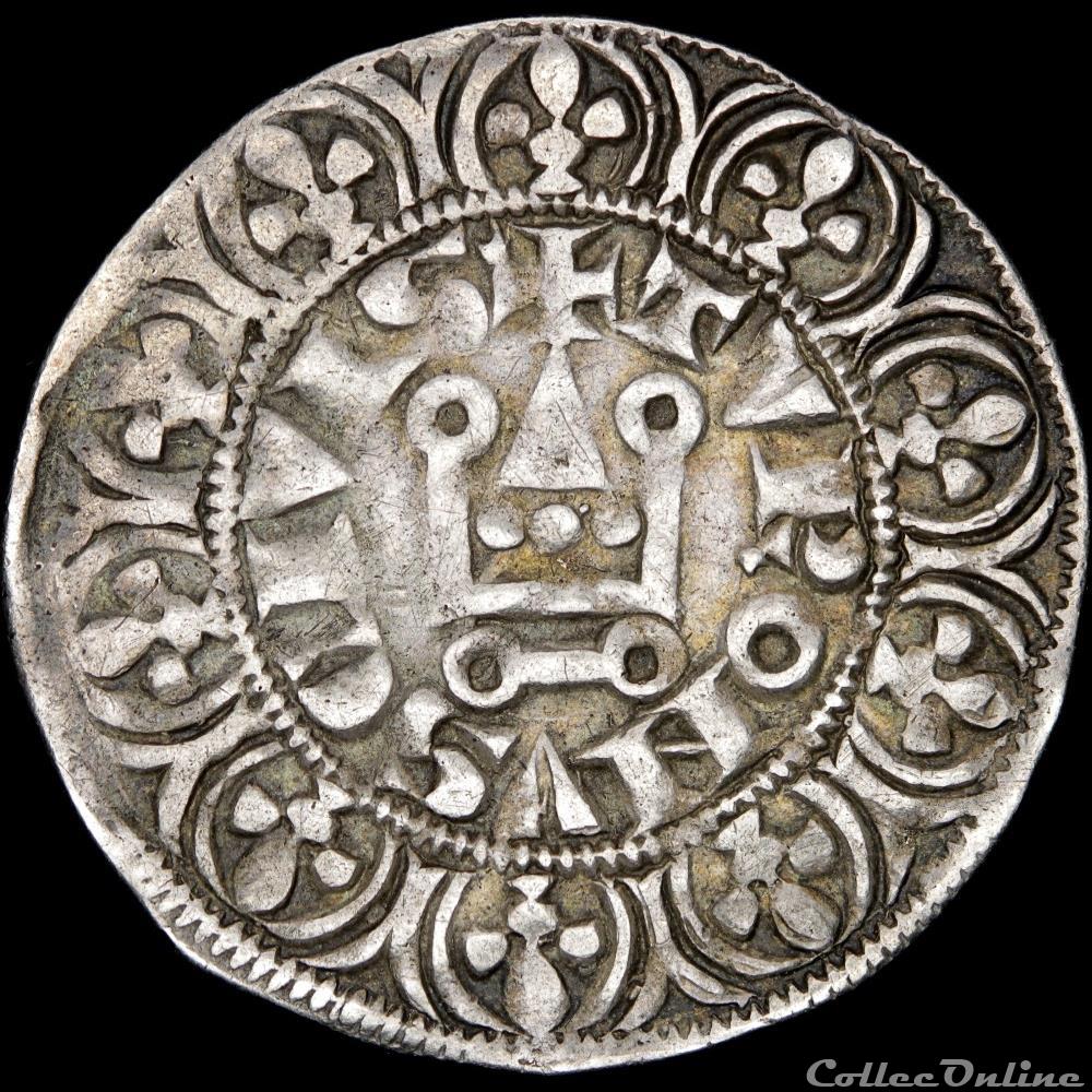 Philippe IV (1285-1314) - Maille 2 monnaie france royale philippe iv 1285 1314 maille