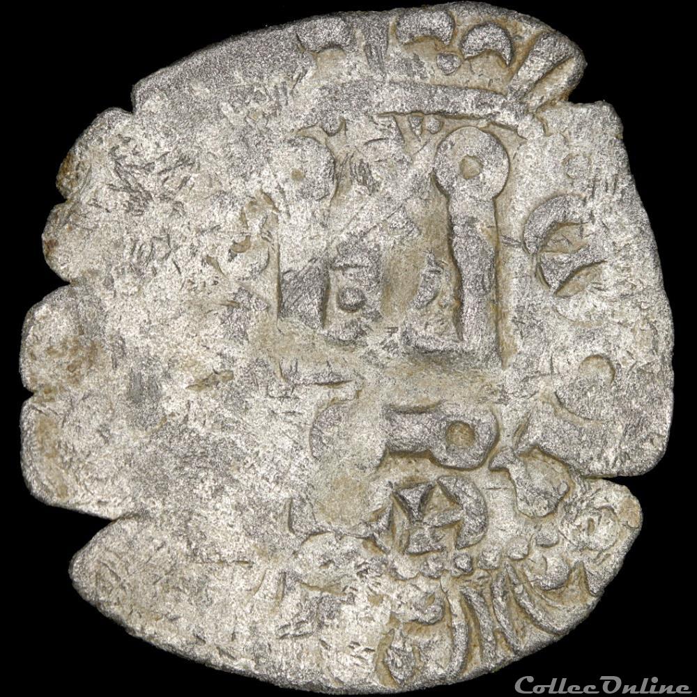 Bourgogne - Eudes IV (1315-1349) - Maille noire double - Auxonne 2 monnaie france feodale bourgogne eudes iv 1315 1349 maille noire double auxonne