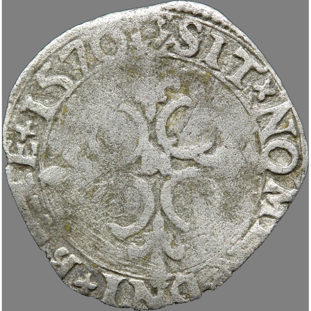 Charles IX - Sol parisis - 1570 N Montpellier 2 monnaie france royale charles ix sol parisis 1570 n montpellier