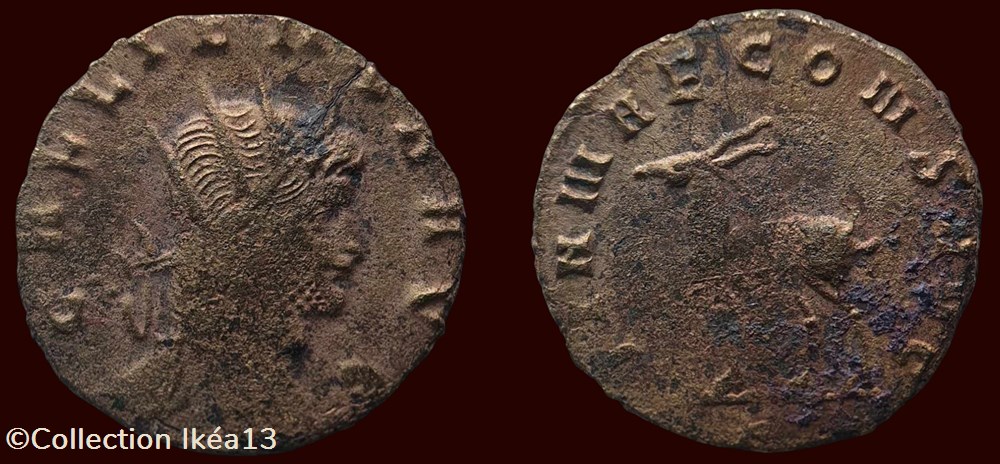 monnaies antiques romaines imperiales et republicaines gallienvs avg dianae cons avg