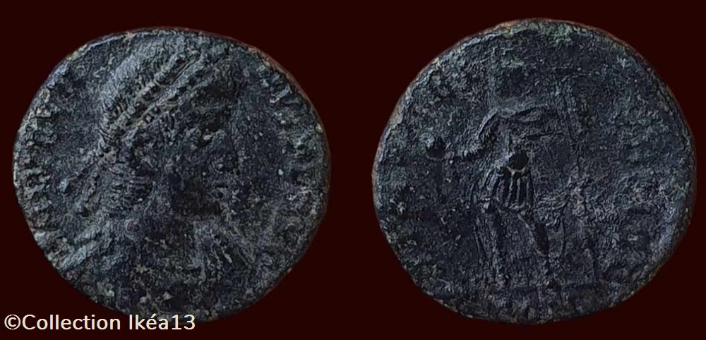 DN IVLIA-NVS P F AVG / SPES REIPVBLICE monnaies antiques romaines imperiales et republicaines dn ivlia nvs p f avg spes reipvblice