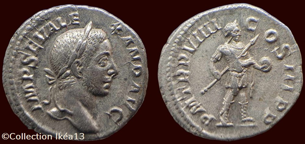 IMP SEV ALEXAND AVG / PMTRP VIIII COS III PP monnaies antiques romaines imperiales et republicaines imp sev alexand avg pmtrp viiii cos iii pp