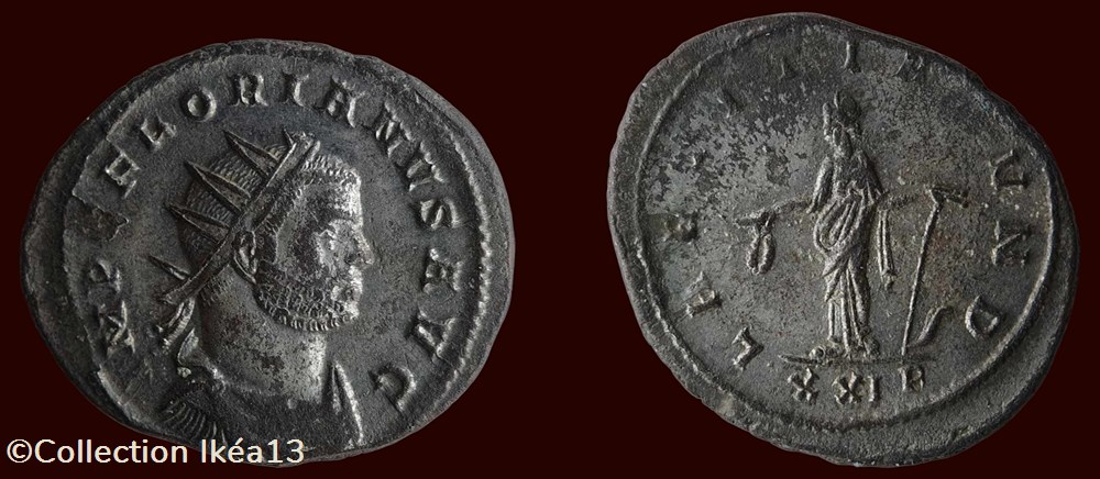IMP C FLORIANVS AVG / LAETITIA FVND monnaies antiques romaines imperiales republicaines imp c florianvs avg laetitia fvnd
