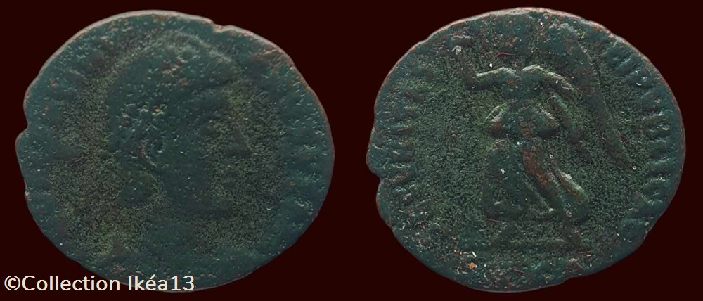 D N VALENTINIANVS P F AVG / SECVRITAS REIPVBLICAE monnaies antiques romaines imperiales et republicaines d n valentinianvs p f avg secvritas reipvblicae