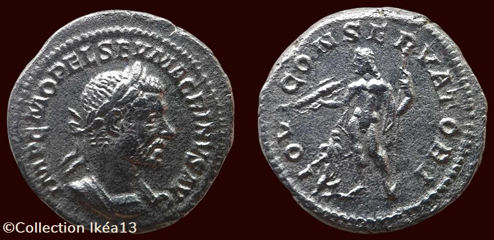 monnaies antiques romaines imperiales et republicaines imp c m opel sev macrinvs avg iovi conservatori