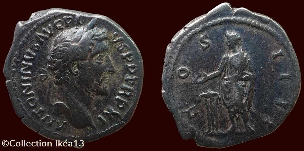 ANTONINVS AVG PIVS PP TR P XI / COS IIII monnaies antiques romaines imperiales et republicaines antoninvs avg pivs pp tr p xi cos iiii