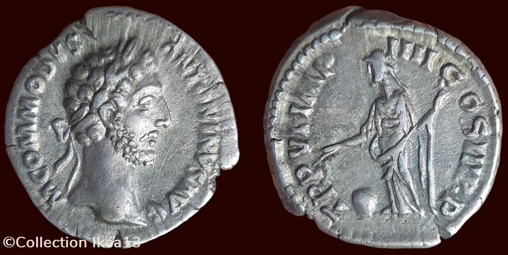 M COMMODVS ANTONINVS AVG / TR P VI IMP IIII COS III P P monnaies antiques romaines imperiales et republicaines m commodvs antoninvs avg tr p vi imp iiii cos iii p p