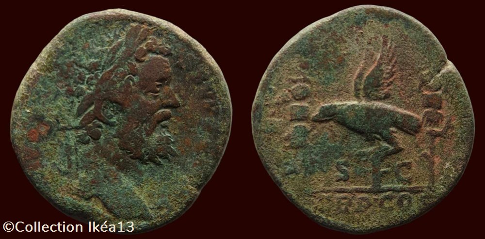 IMP CAES L .SEPT SEV PERT AVG / LEG XIIII GEM M V // TR P COS monnaies antiques romaines imperiales et republicaines imp caes l sept sev pert avg leg xiiii gem m v tr p cos