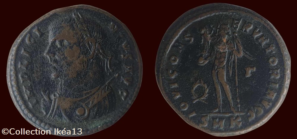 monnaies antiques romaines imperiales et republicaines imp licinivs avg iovi conservatori avgg