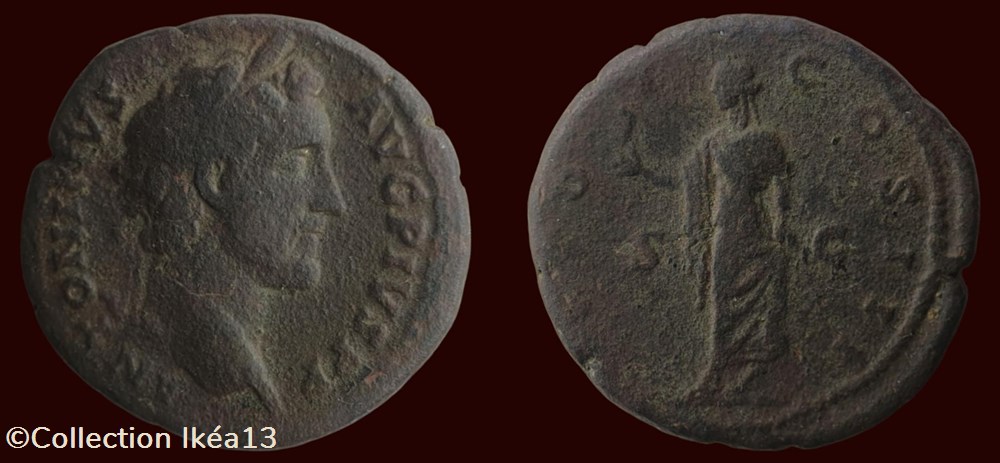 ANTONINVS AVG PIVS P P / TR POT COS III monnaies antiques romaines imperiales et republicaines antoninvs avg pivs p p tr pot cos iii