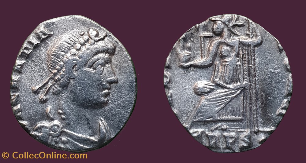 D N GRATIANVS P F AVG / VRBS ROMA monnaies antiques romaines imperiales et republicaines d n gratianvs p f avg vrbs roma