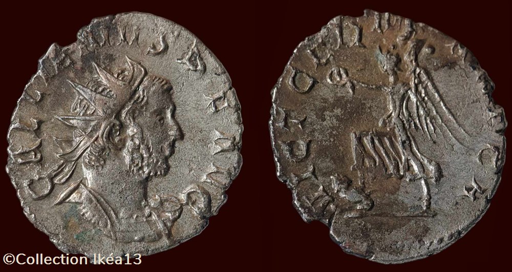 monnaies antiques romaines imperiales et republicaines gallienvs p f avg vict germanica