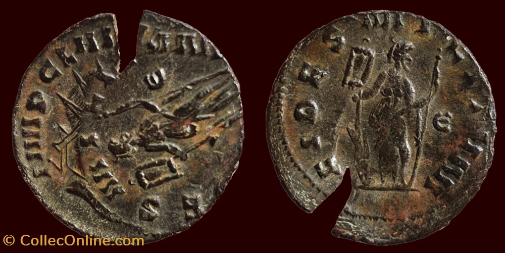 IMP CLAVDIVS AVG / IDES MILITVM (fautée) monnaies antiques romaines imperiales et republicaines imp clavdivs avg ides militvm fautee