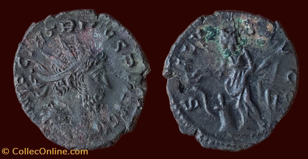 IMP C TETRICVS P F AVG / SALVS AVGG monnaies antiques romaines imperiales republicaines imp c tetricvs p f avg salvs avgg