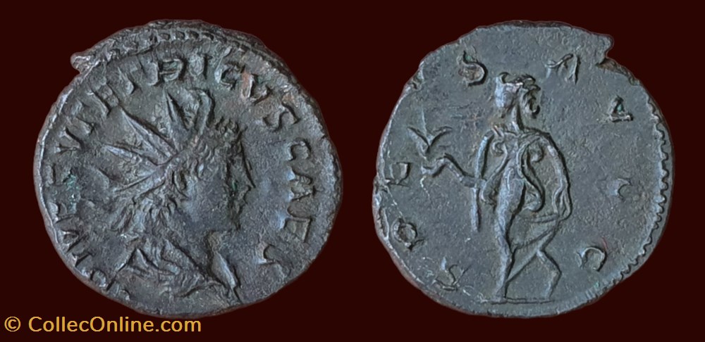 C PIV ESV TETRICVS CAES / SPES AVGG monnaies antiques romaines imperiales republicaines c piv esv tetricvs caes spes avgg